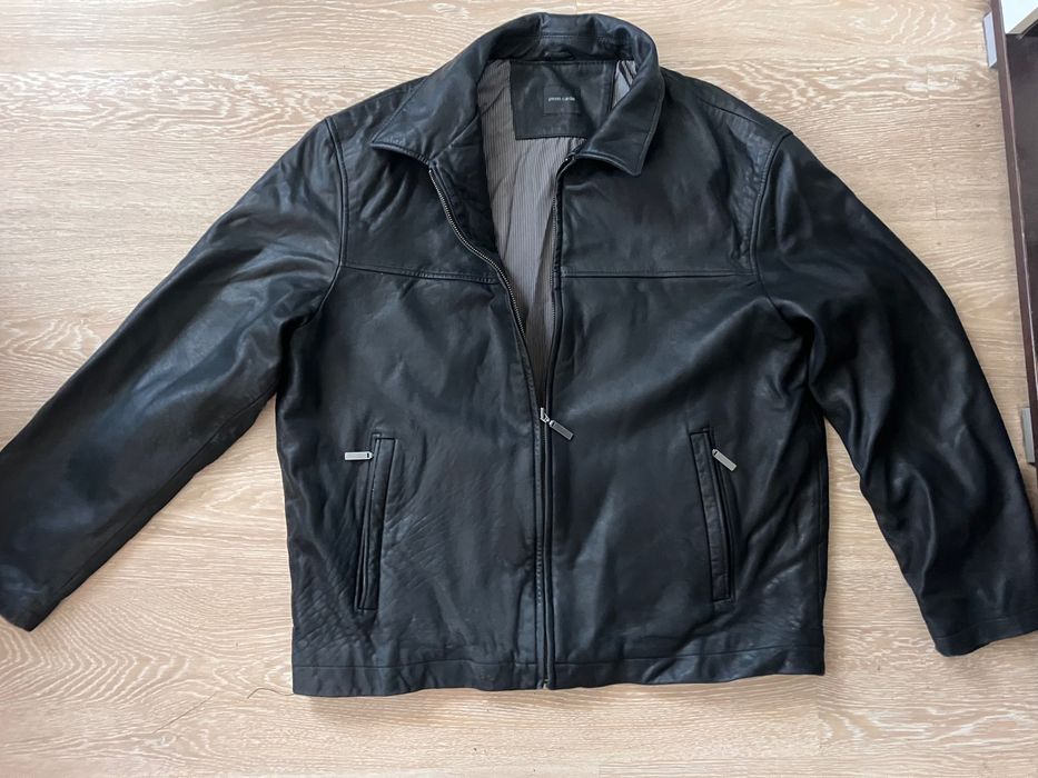 Pierre Cardin XL кожено мъжко яке