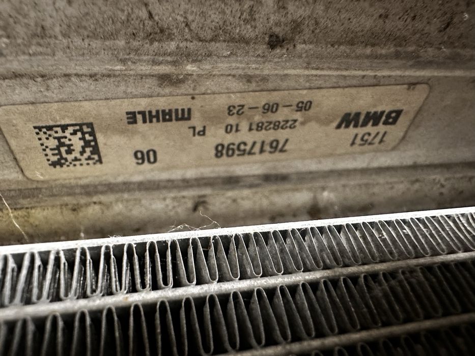 Radiator apă ac bmw f39.f40.f44.f45.f48.f60.
