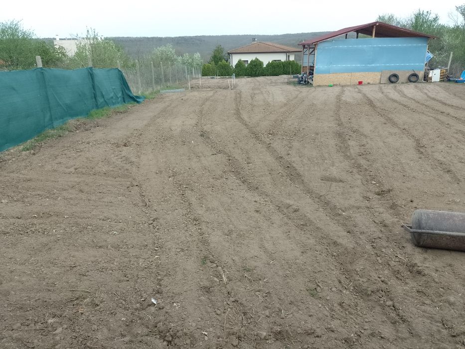 услуги с трактор с фреза,багер, изграждане на огради! септична яма