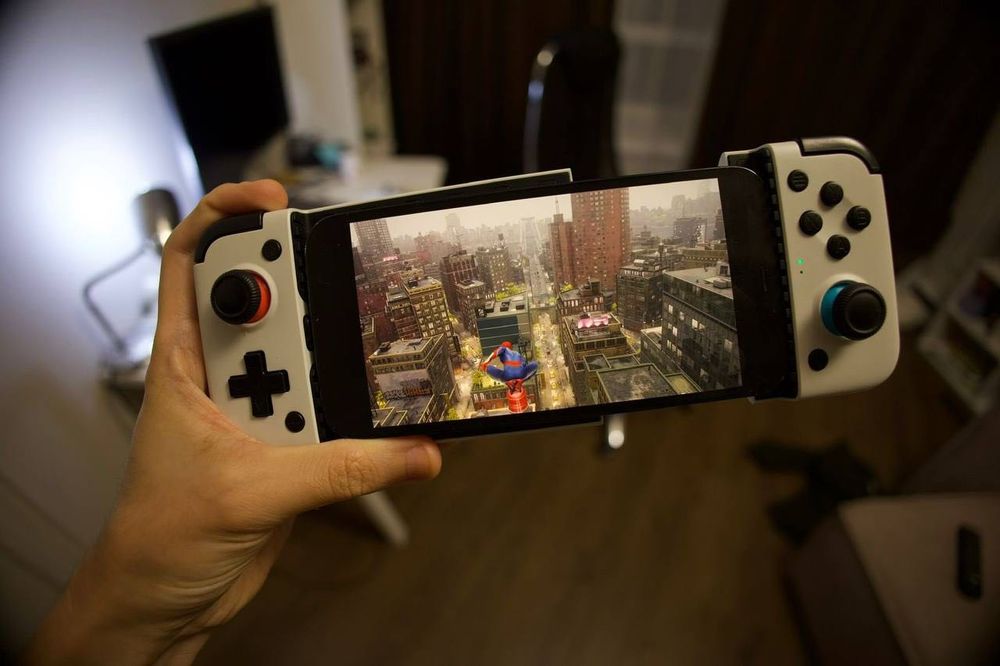 iPad Mini 2 + Gamesir X2 + Steam Link Deck