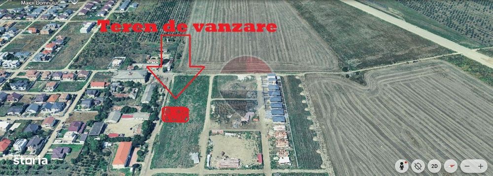 Teren intravilan 410mp | Focșani Nord |Zona Livada