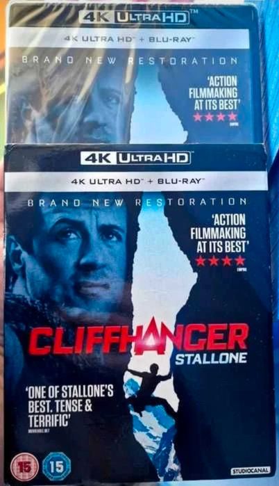 Cliffhanger 1993 4k Bluray