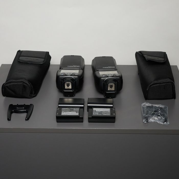 Canon RT EL-5 (Garanție 2028) + 2x Yongnuo YN690EX-RT (2x Baterii) - kit blițuri