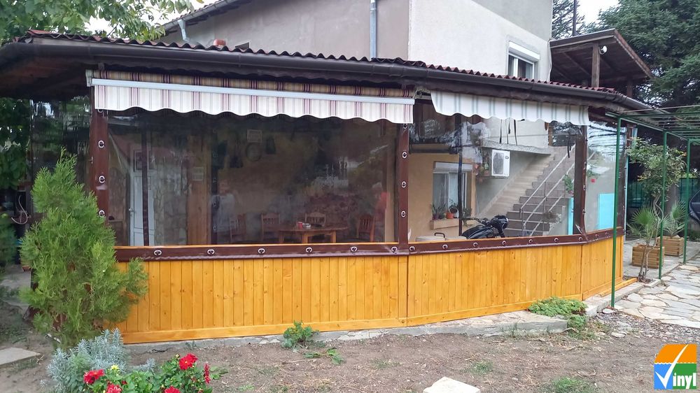 ветроупорни завеси, тенти, покривала