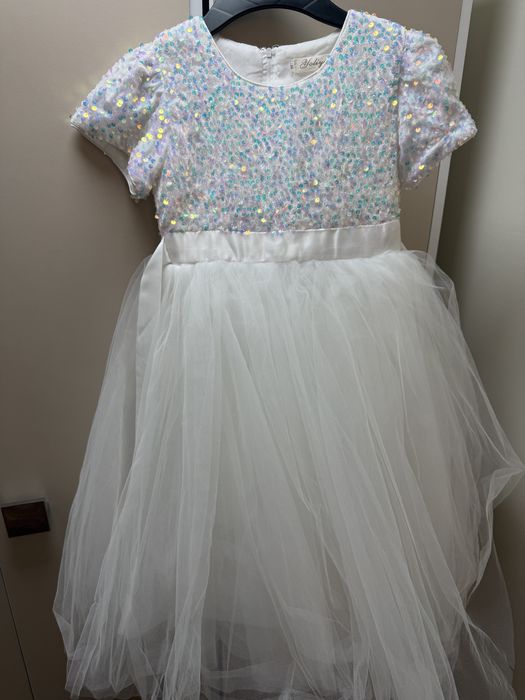 Белое платье для девочек