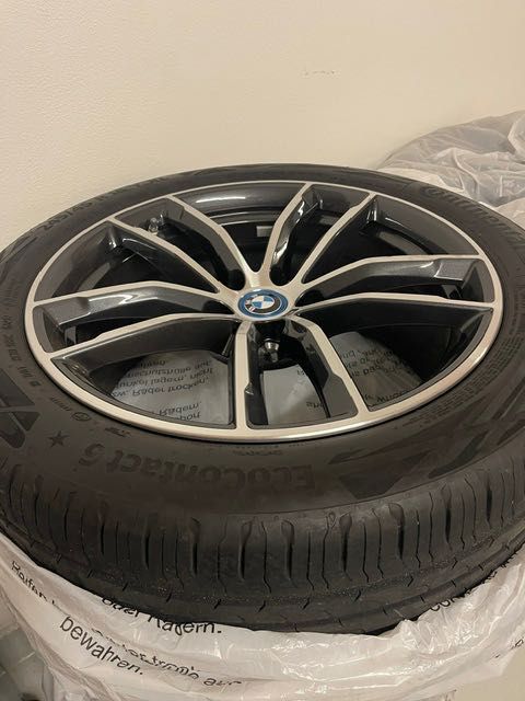 BMW G30 БМВ джанти 18 цола М 662 би-колор с летни гуми Continental EcoContact 6 245/45 R18