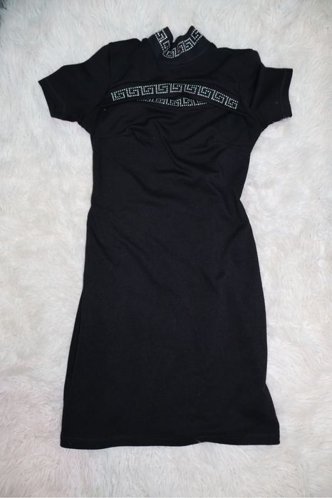 Черна вечерна рокля, S размер