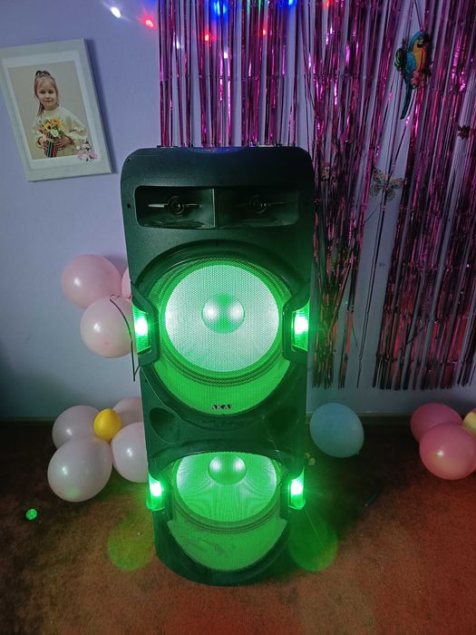 Sistem Audio Akai DJ-Y5L - 800W, Show Lumini, Stare Impecabilă