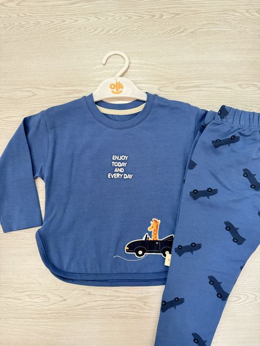 Комплект двойка для мальчиков, кофта штаны, евро стандарт, хлопок,