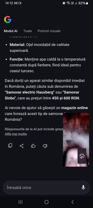 Samovar electric Aparat făcut ceai cu termos