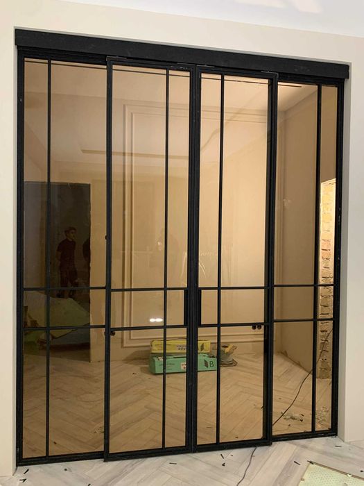 Раздвижные перегородки и двери в стиле Loft / Душевые кабины