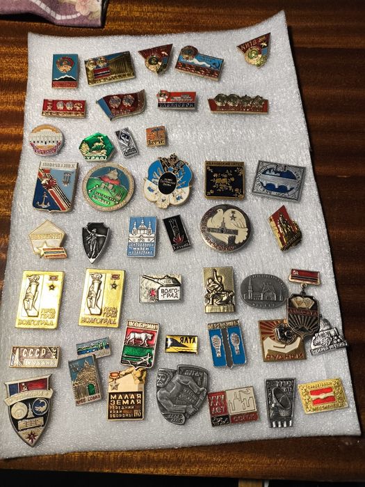 Значки времени СССР