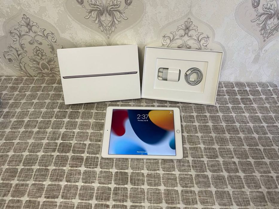 Ipad Air 2, Karobka dakument + Original zaryadchik