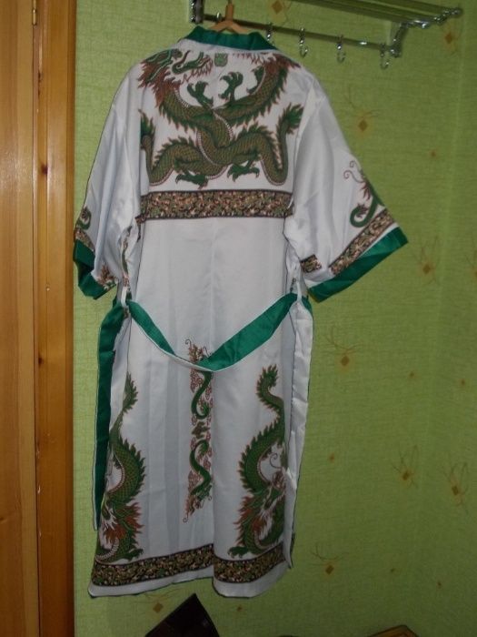 Халат шёлковый двусторонний. МИКС.