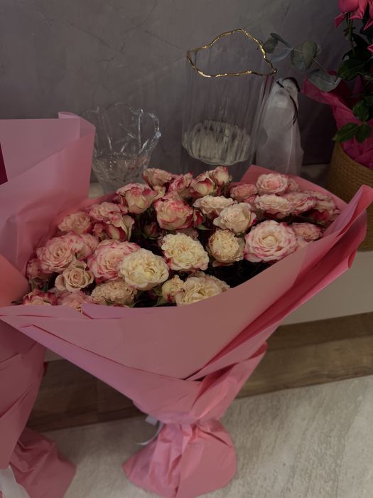 Очень красивые цветы, свежие все