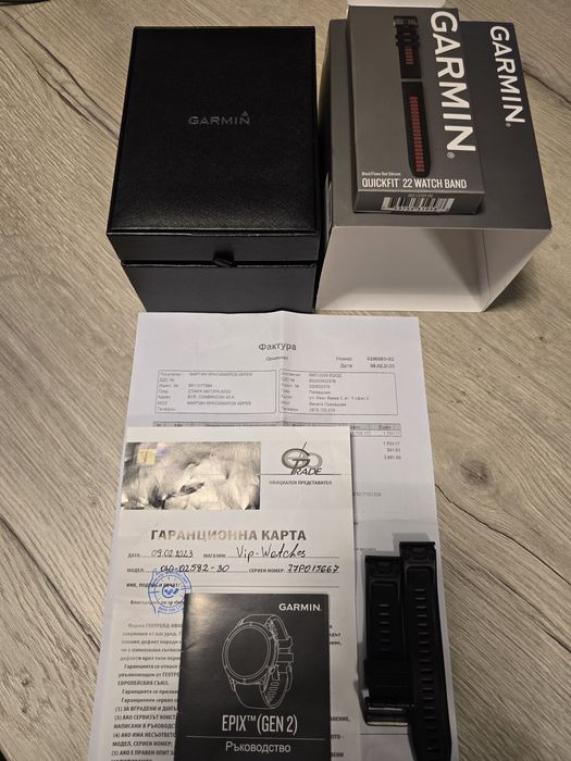Garmin Epix Gen 2,Amoled,Sapphire,Titanium