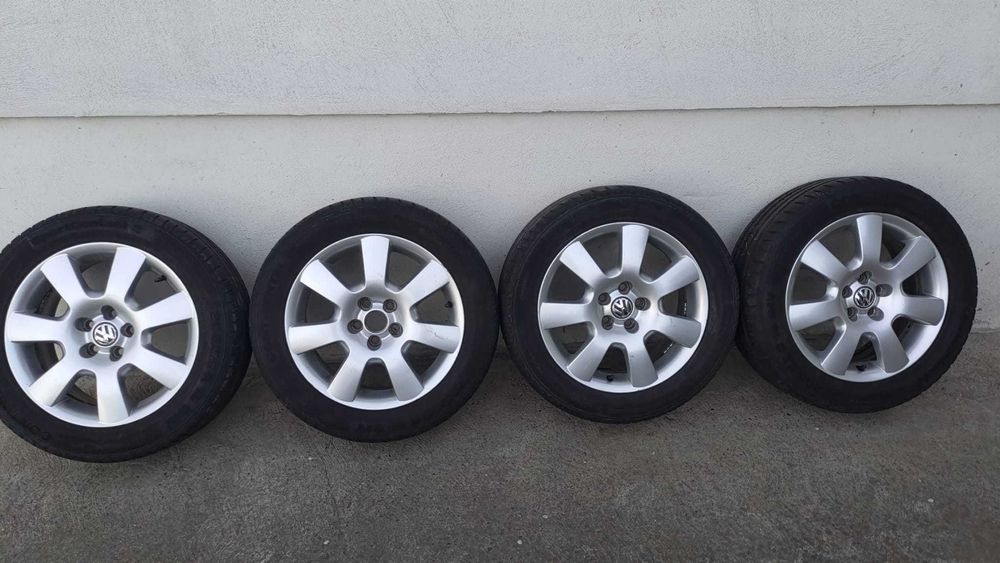 Set 4 jante aliaj 16” OEM VW — 6.5Jx16 H2 · ET42 · 1C0 601 025 H,5×100