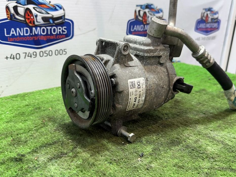 COMPRESOR AC SKODA FABIA AMBIENTE II FAB 1.6 DIESEL 2012 COD OEM 5N0820803E / 6CVC140 / 01140562-0002 / 01140562 / 5N0820803H / HATCHBACK 2007-2014