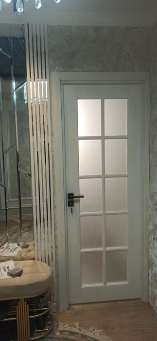 Установка МДФ дверей