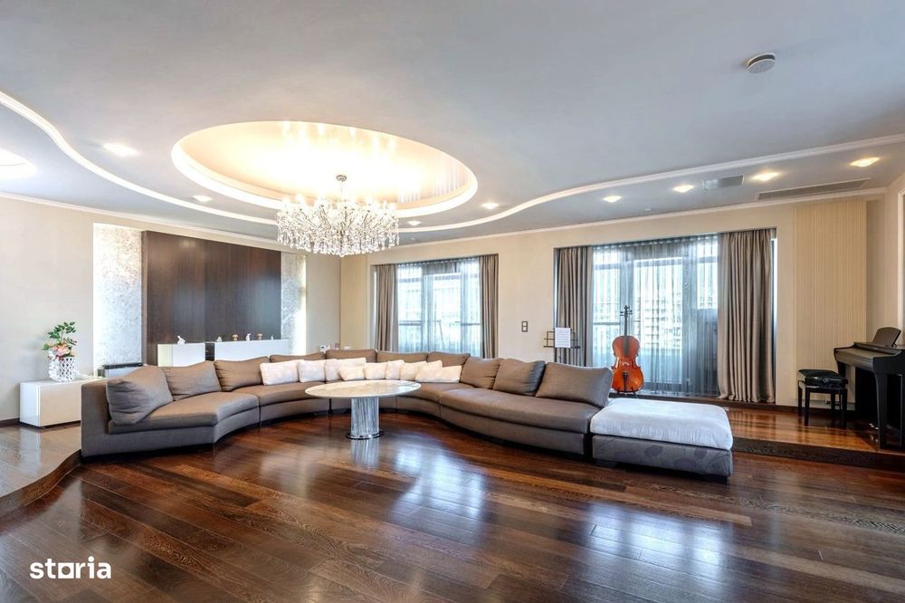 Penthouse duplex exclusivist - 200 mp de terase spectaculoase