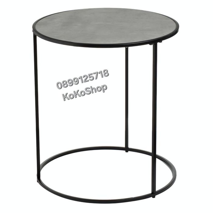 Кръгла маса Ø45х50 см./кръгла помощна маса/маса за кафе/холна маса