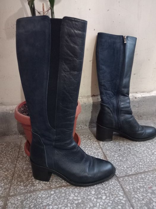 Дамски ботуши естествена кожа