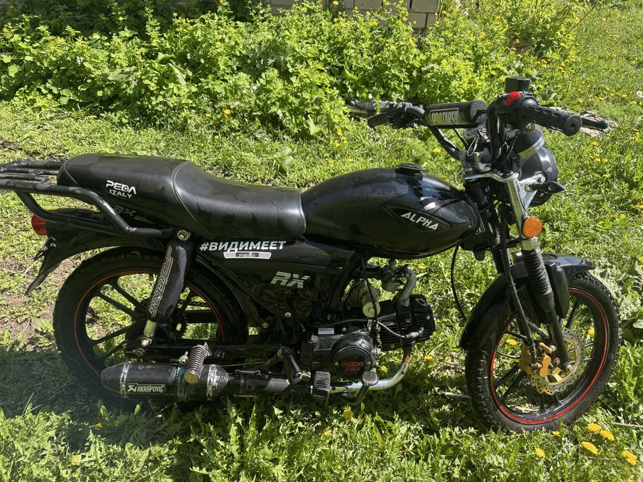 Мотоцикл альфа рх 125