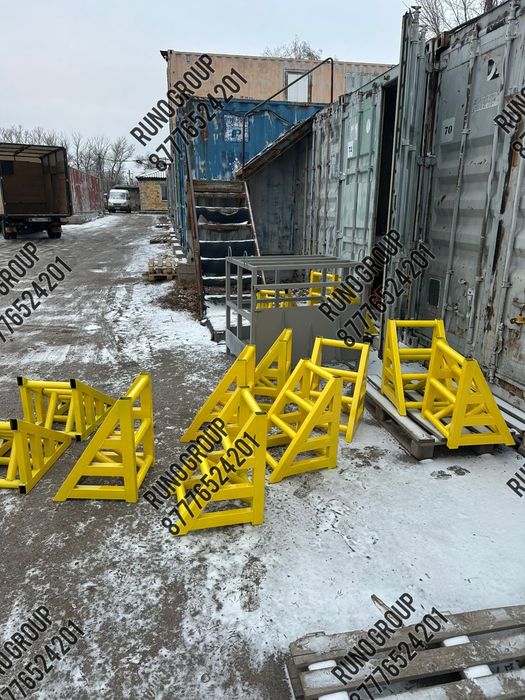 Противооткатный упор металлический