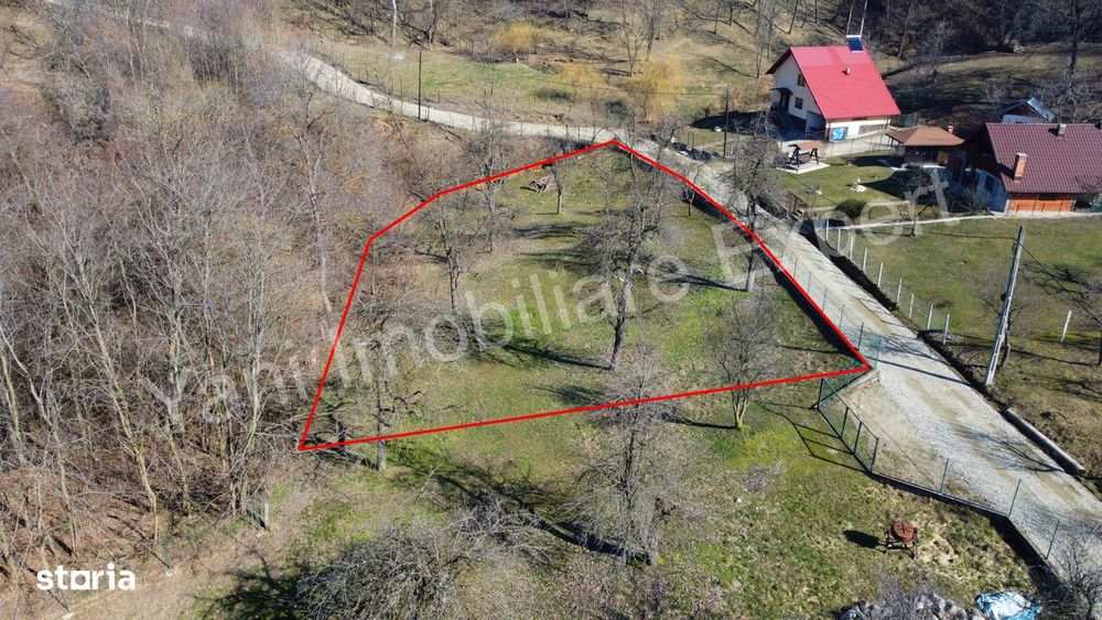 Teren de vânzare în comuna Valea Iasului, sat Cerbureni, județ Argeș.