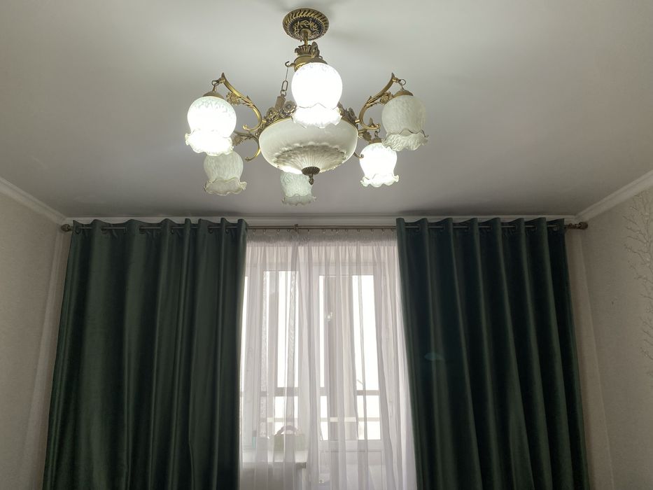 Шторы, тюль, гардины, люстры