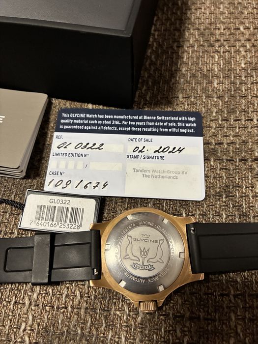 glycine combat bronz