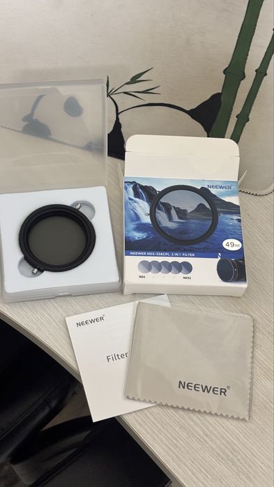 Продам nd+cpl фильтр 49mm