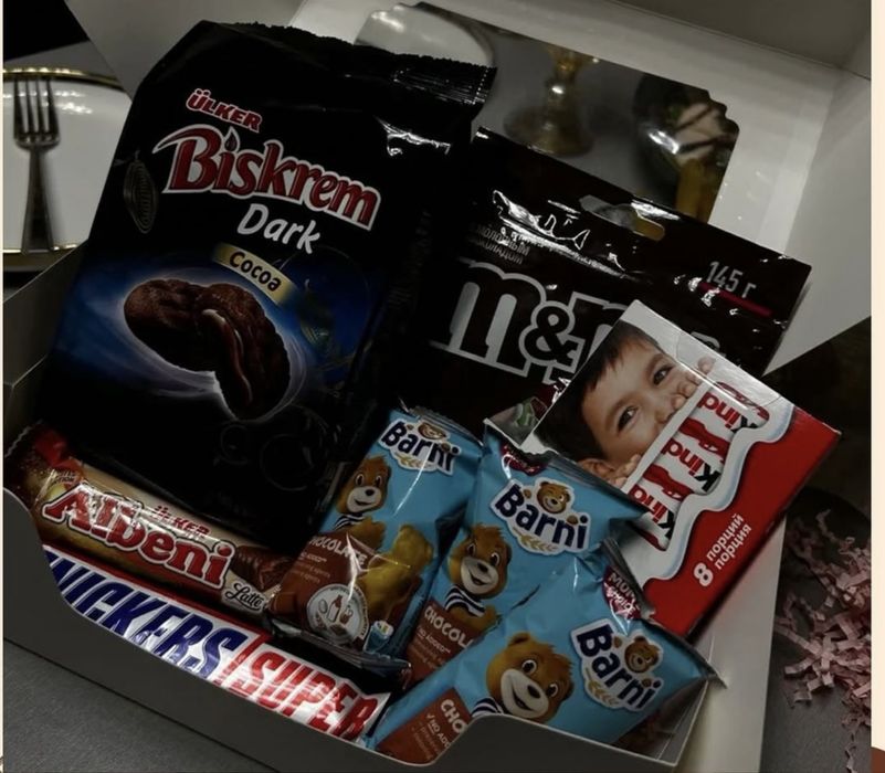 Шоколадный бокс обрадуйте себя и блиских