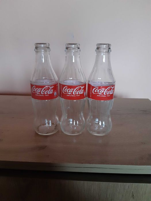 Бутилки (три броя) от Coca-Cola от 0.200 mll