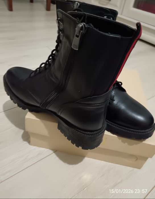 Натуральная кожа Ботинки зимние