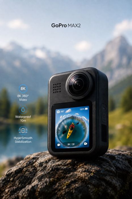CoPro MAX2 360 камера 8K