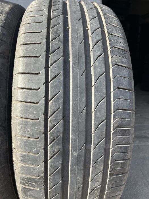4 бр. летни гуми 235/55/19 Continental AO DOT 0220/2117 2x7 mm 2x5,5 m