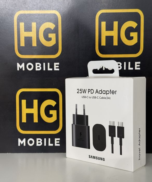 Adaptor/Incarcator Priza+Cablu 25W Original Samsung Super Fast Charger