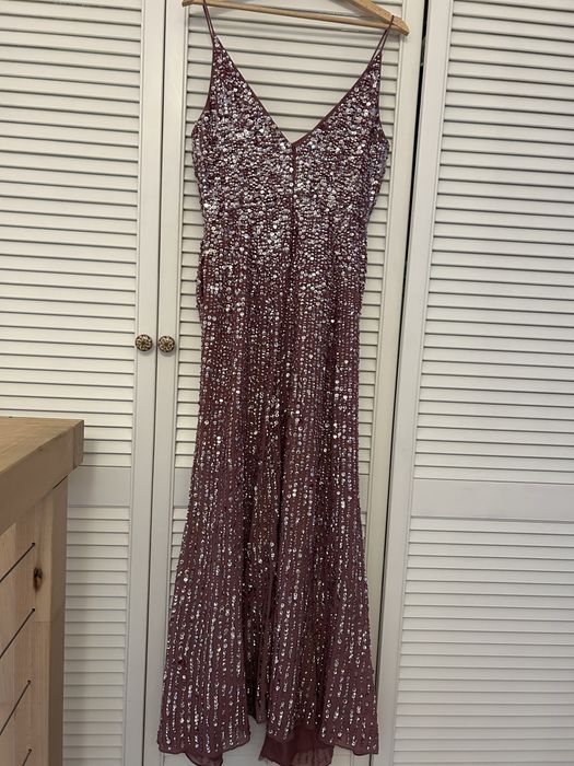 Rochie Asos, marimea 38, culoare mov pruna, maternity