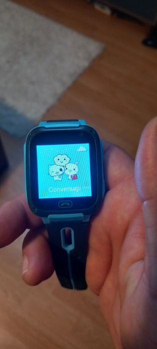 Ceas localizare GPS pentru copii sau seniori -lanterna,camera si apel