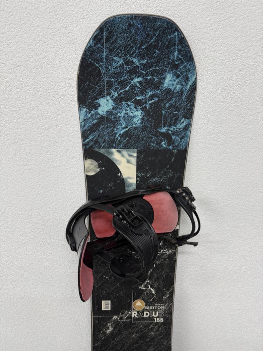 placa snowboard burton radius L155cm 2024