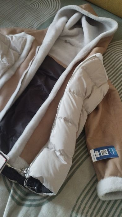 Продам новую дублёнку - пуховик.