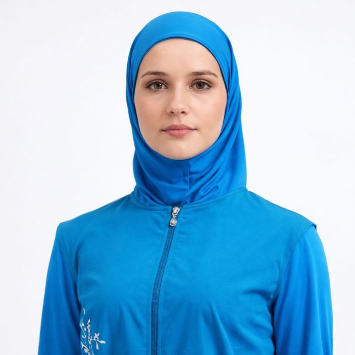 Хижобли аёллар учун ёпиқ  купальник Буркини