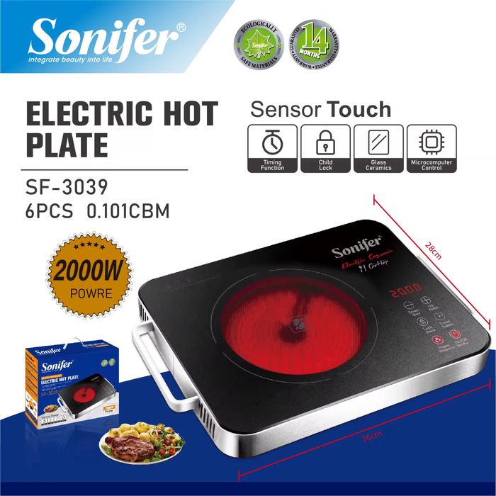 Доставка! Электрическая плита Sonifer SF-3039