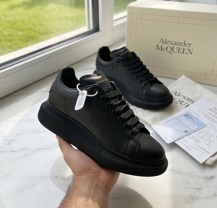 Adidasi Alexander McQueen Negru - Premium