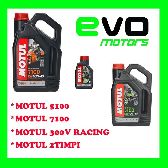 Ulei Motocicleta MOTUL 10W40 5100 7100 10W50 4L 1L Castrol ELF 15w50