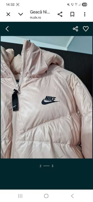 Geacă Nike lungă