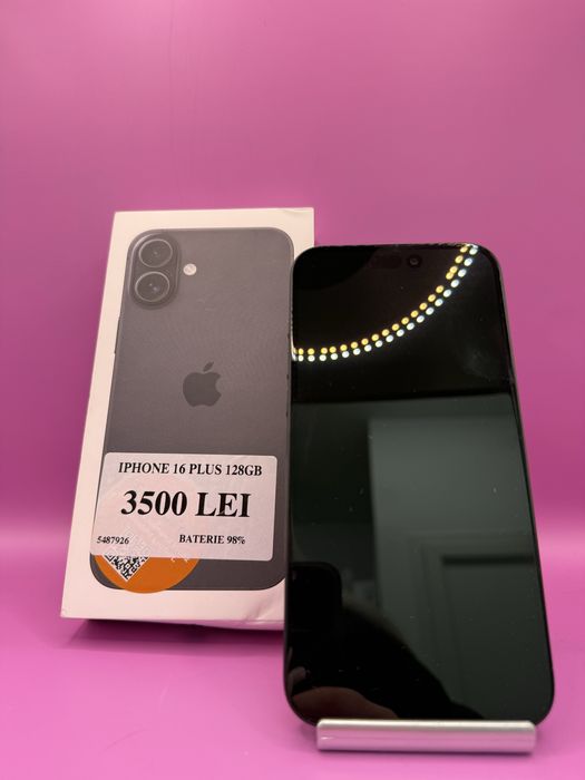 Iphone 16 plus 128Gb •Matei Amanet Margeanului•54879