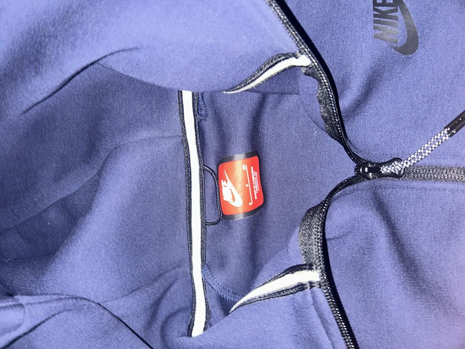 Hanorac Nike Tech Fleece Navy Blue (Albastru Închis) - Mărimea S