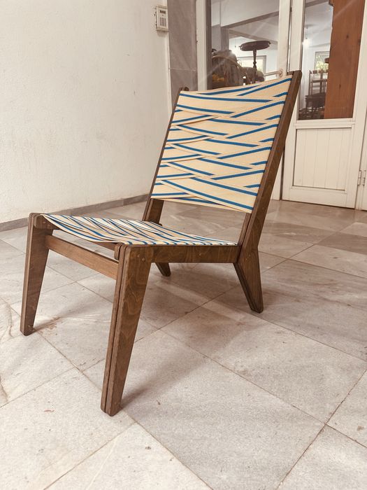 Скандинавски дизайнерски lounge стол от Швеция – mid-century стил